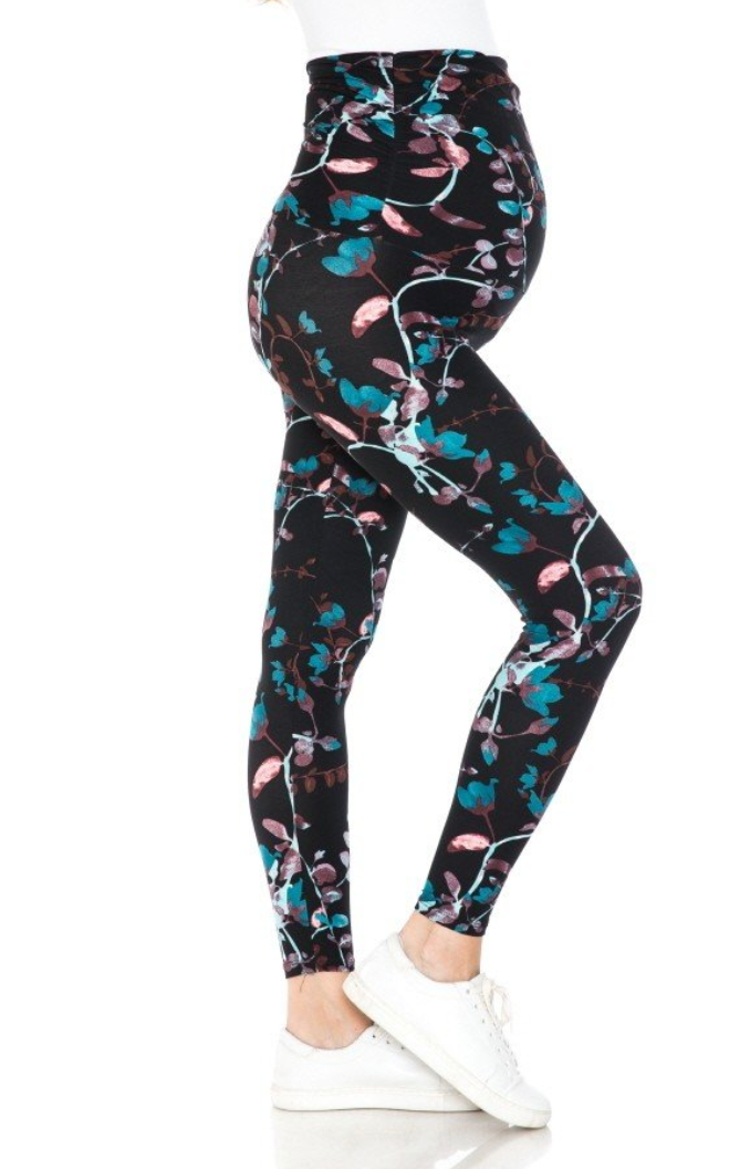 Legging Maternité - Eucalyptus